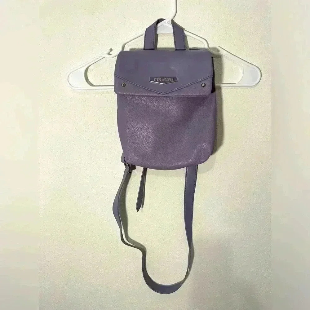 Steve Madden Toni Convertible Crossbody Shoulder Bag in Iris Purple